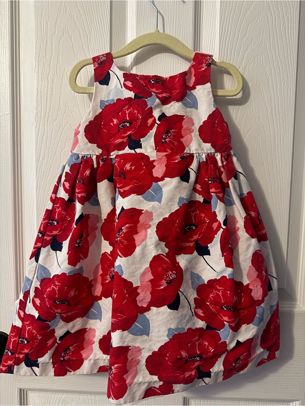 J and J Girls Poppy Sleeveless Cotton Dress